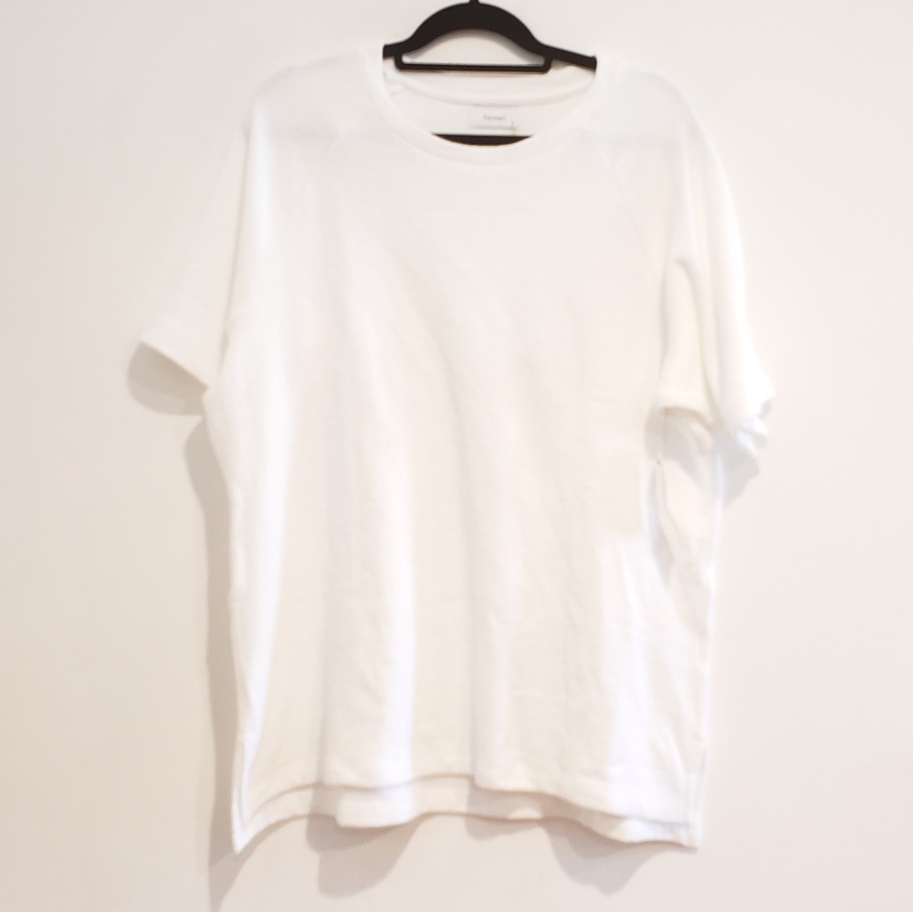 FanMail Mens size XL White Raglan T shirt